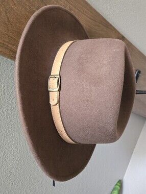 American hat makers freedom wool Brown Fedora Hat Cowboy Festival Western Travel